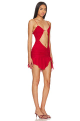 Red Mini Fatale Dress