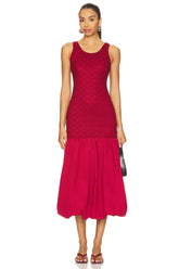 x REVOLVE Melody Lace Poplin Maxi Dress