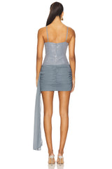 Seanna Ruched Mini Dress