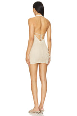 Tadria Halter Mini Dress