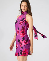 Lara Mini Dress Rosette Pink