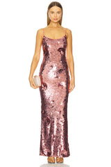 Isis Sequin Maxi Dress
