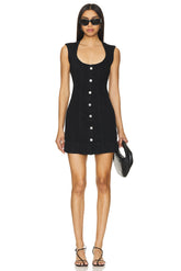 Seamed Scoop Dress