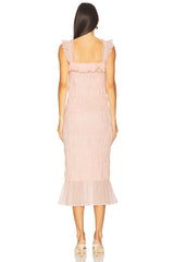 x Yhasmina Ferrara Esmie Midi Dress