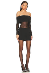 Elmina Sheer Mini Dress