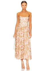 Lola Corset Midi Dress