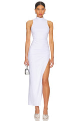 Janet Slit Midi Dress