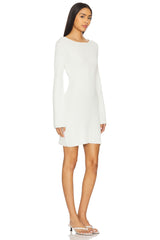 Isla Boucle Knit Mini Dress