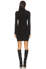 Turtleneck Mini Dress