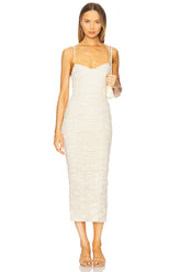 Tosca Leaf Lace Dress