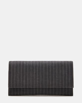Juliana Bag Gray Pinstripe