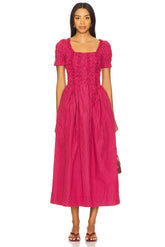 Raphaela Ruffle Midi Dress