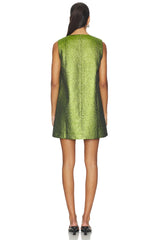 Fountain Metallic Mini Dress