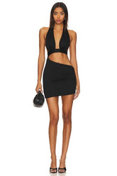 Domonique Halter Mini Dress