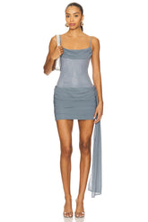 Seanna Ruched Mini Dress