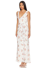 Liv Draped Maxi Dress
