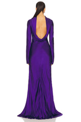 Maxi Cowl Back Dress