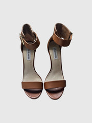 Marlenee Sandals Cognac - Sm Rebooted