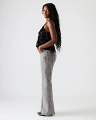 Blakelyn Sequin Top Black