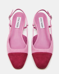 Belinda Pink Suede - Sm Rebooted