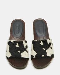 Cento Black Cow Print