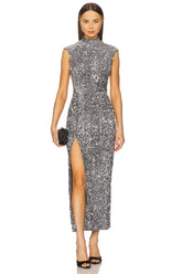 Kelso Velvet Sequin Maxi Dress