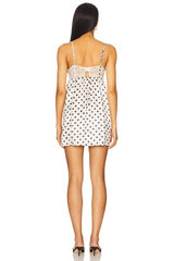 x Intimately FP Midnight Muse Mini Slip Dress In Tea Combo