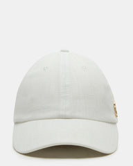 Linen Baseball Cap Cream