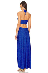 Brilla Double Loop Long Dress