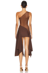 x REVOLVE Tricot Mesh Dress