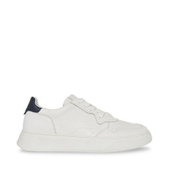 Jorgee White/Navy Leather - Sm Rebooted