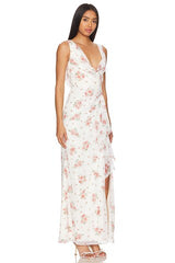 Liv Draped Maxi Dress