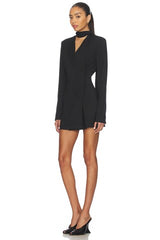 Marissa Neck Tie Blazer Dress