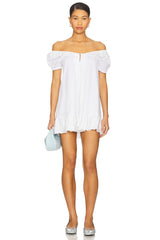 Sunday Morning Poplin Mini Dress