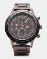 Men'S Stainless Steel Watch Black