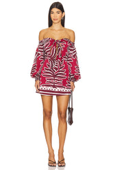 Brodie Off Shoulder Mini Dress