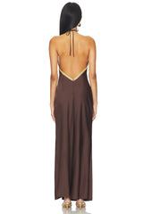 Shae Halter Maxi Dress