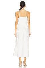 Aliah High Neck Midi Dress