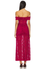 Vaneya Lace Maxi Dress