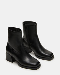 Latches Black Leather