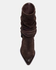 Lauper Dark Taupe Suede