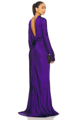 Maxi Cowl Back Dress