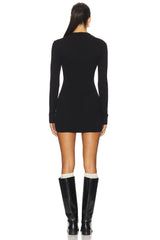 Jade Cloud Knit Mini Dress