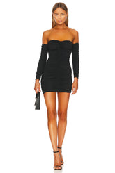 Shanice Ruched Mini Dress