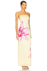 Lyza Strapless Maxi Dress