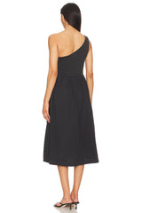 Connie One Shoulder Smocked Dress