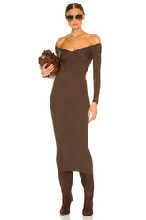 Tucci Knit Bustier Dress