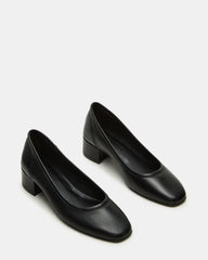 Mollie Black Leather