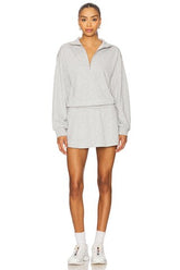 Jenice Quarter Zip Dress