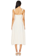 Baby Daisy Poplin Midi Dress